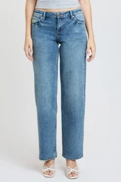 Women's Brittany Low Rise Wide Leg Jeans -Wana Fashion Shop P025255 09R 2