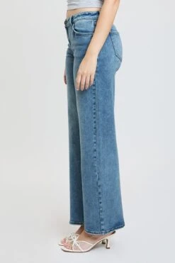 Women's Brittany Low Rise Wide Leg Jeans -Wana Fashion Shop P025255 09R 6