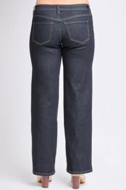 Women's Low Rise Wide Leg Stretch Denim 10 Women's Low Rise Wide Leg Stretch Denim -Wana Fashion Shop P025275 S37 3