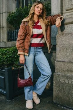 Women's Mid Rise Relaxed Rigid Straight Leg Jeans -Wana Fashion Shop P028576 04A3 SAVANNA LS7