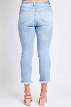 Women's Luxe High Rise Cropped Kick Flare -Wana Fashion Shop P035560 354L 6