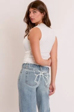 Women's Low Rise Brittany Loose Wide With Bow Print 13 Women's Low Rise Brittany Loose Wide With Bow Print -Wana Fashion Shop P046076 08LT 5 304d9c0f f83a 43fc 9b73 973b35fbec45