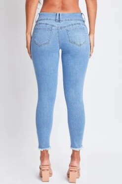 Women's Sustainable WannaBettaButt Ankle Jeans -Wana Fashion Shop P111051N C2764 6