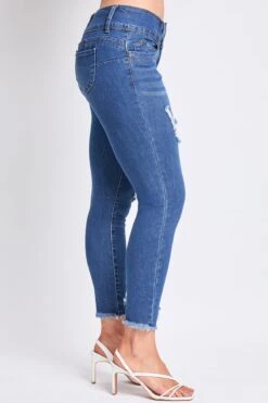 Women's Sustainable WannaBettaButt Ankle Jeans -Wana Fashion Shop P111051N N2764 2