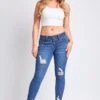 Women's Sustainable WannaBettaButt Ankle Jeans