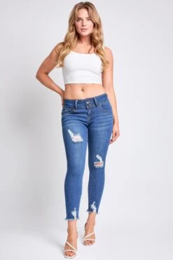 Women's Sustainable WannaBettaButt Ankle Jeans -Wana Fashion Shop P111051N N2764 7