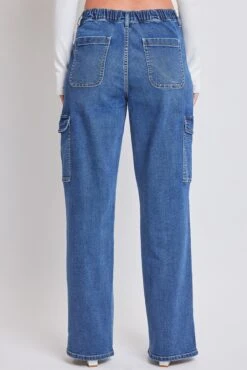 Women's Elastic Waist Straight Leg Cargo Jean 31 Women's Elastic Waist Straight Leg Cargo Jean -Wana Fashion Shop P114740 36N 3 9f6eaf3f 0c53 4615 b9c8 b3f5390eb888