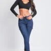 Women's Skinny Cargo Jeans -Wana Fashion Shop P136550 E08 1