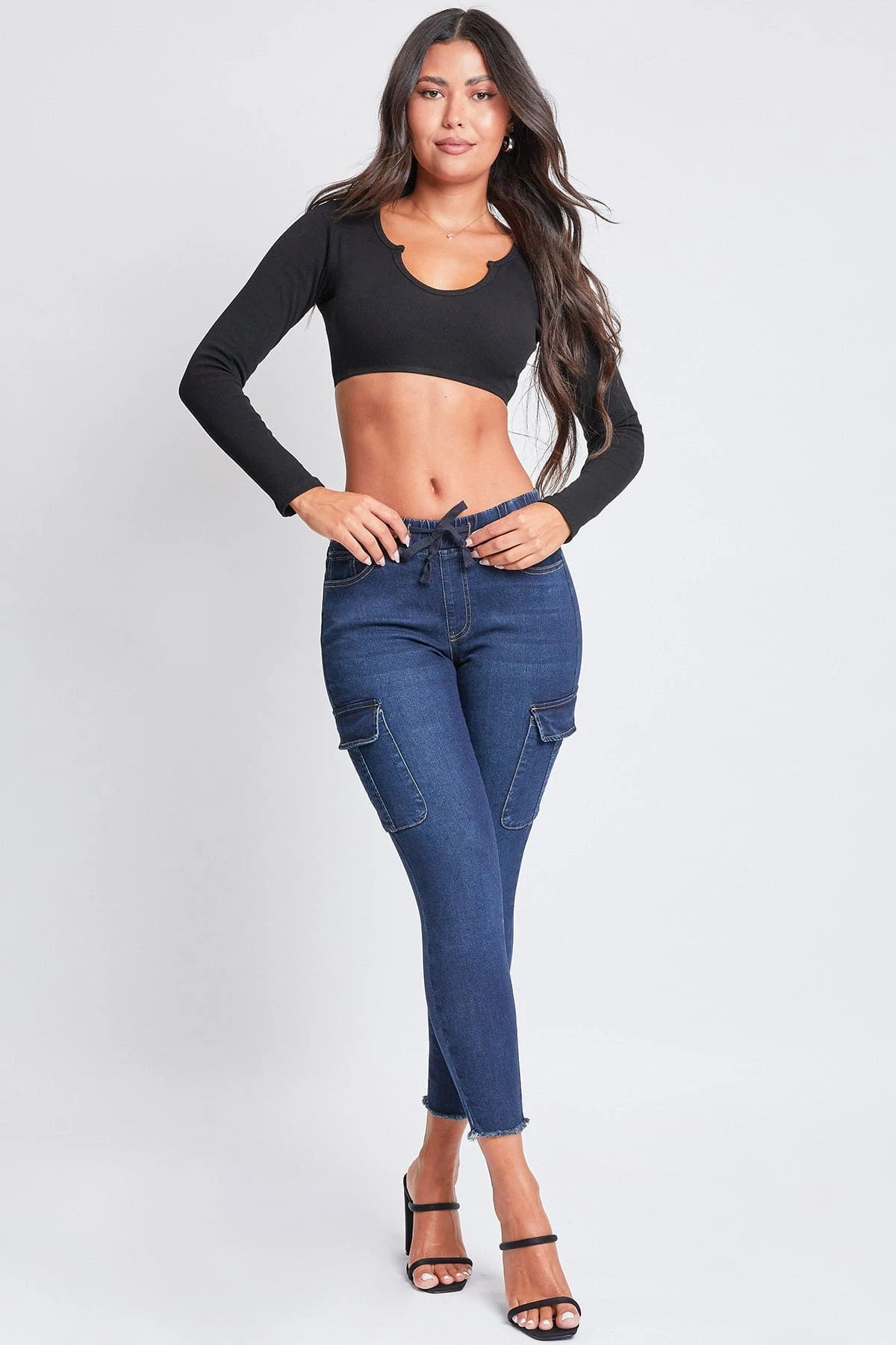 Women's Skinny Cargo Jeans 3 Women's Skinny Cargo Jeans