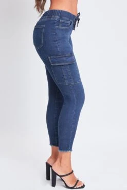 Women's Skinny Cargo Jeans 24 Women's Skinny Cargo Jeans -Wana Fashion Shop P136550 E08 3