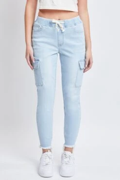Women's Skinny Cargo Jeans 37 Women's Skinny Cargo Jeans -Wana Fashion Shop P136550 Q08 2
