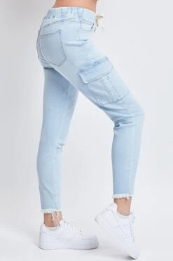 Women's Skinny Cargo Jeans 40 Women's Skinny Cargo Jeans -Wana Fashion Shop P136550 Q08 4
