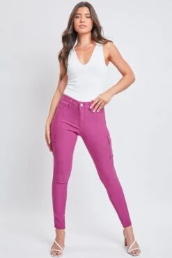 Women's Hyperstretch Skinny Cargo Pants -Wana Fashion Shop P137731 BROSE 1