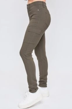Women's Hyperstretch Skinny Cargo Pants -Wana Fashion Shop P137731 DKOLI 3