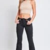 Women's Low Rise Cargo Flare Jean -Wana Fashion Shop P150003 W37 1