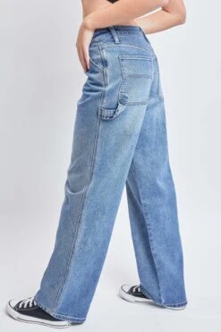 Women's Dream Mid-Rise Utility Straight Leg Jeans 18 Women's Dream Mid-Rise Utility Straight Leg Jeans -Wana Fashion Shop P151868 36M 4