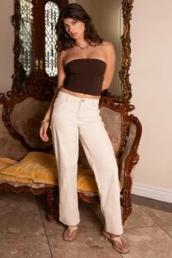 Women's High Rise Carpenter Straight Leg Pants