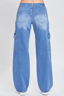 Women's Cargo Jeans With Bungee Hem -Wana Fashion Shop P153077 M36 5 8f5c33d1 3a03 4520 a83a aa06e1d03d6d