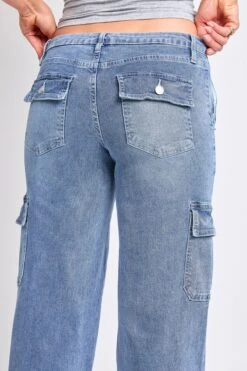 Women's Low Rise Straight Leg Skater Jeans -Wana Fashion Shop P159062 08M 7