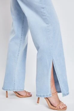 Women’s Dream 90s Straight Leg Slit Jeans -Wana Fashion Shop P159868 08L 7