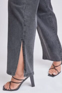 Women’s Dream 90s Straight Leg Slit Jeans -Wana Fashion Shop P159868 08W 6