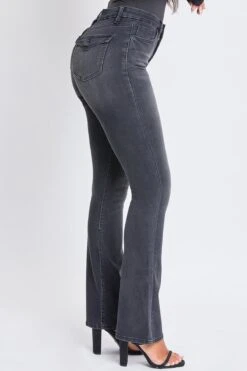 Women's Curvy Fit Ultra High Rise Bootcut Jeans -Wana Fashion Shop P165875 35W 3