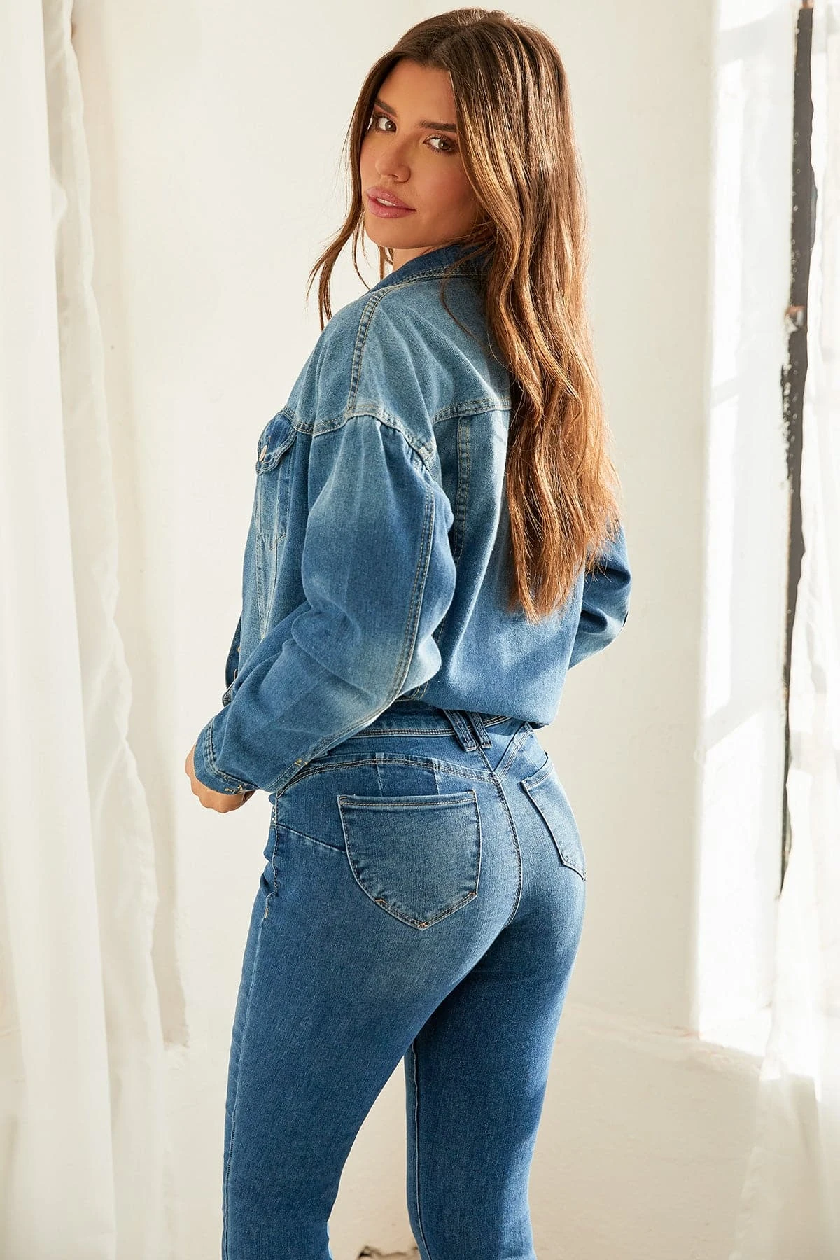 Women’s Sustainable WannaBettaButt Mid Rise Bootcut Jeans 12 Women’s Sustainable WannaBettaButt Mid Rise Bootcut Jeans - Image 10