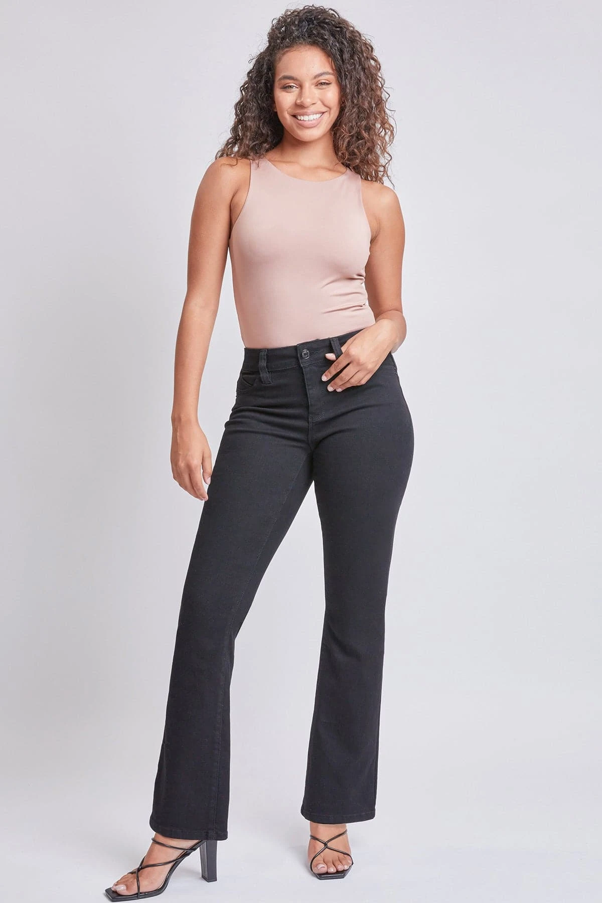 Women’s Sustainable WannaBettaButt Mid Rise Bootcut Jeans 3 Women’s Sustainable WannaBettaButt Mid Rise Bootcut Jeans