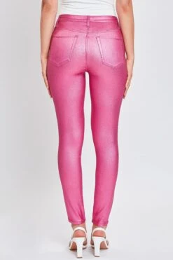 Women's Hyperstretch Skinny Metallic Pants -Wana Fashion Shop P1736ME HOTP 4