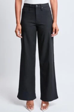 Women's Hyperstretch Wide Leg Pants -Wana Fashion Shop P183031 BLACK 1 eb468e9d 7216 41f5 bcf8 a659ba5b45d6