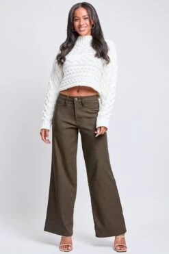 Women's Hyperstretch Wide Leg Pants -Wana Fashion Shop P183031 DKOLI 4 8643a129 b18e 4005 8ea8 a0f0953151cd