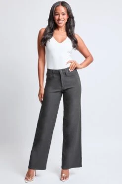 Women's Hyperstretch Wide Leg Pants -Wana Fashion Shop P183031 JETSE 4