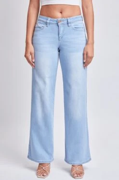 Women’s WannaBettaButt Low Rise Wide Leg Jeans 22 Women’s WannaBettaButt Low Rise Wide Leg Jeans -Wana Fashion Shop P183637 08L 2