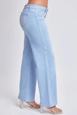 Women’s WannaBettaButt Low Rise Wide Leg Jeans 23 Women’s WannaBettaButt Low Rise Wide Leg Jeans -Wana Fashion Shop P183637 08L 3