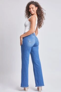 Women’s WannaBettaButt Low Rise Wide Leg Jeans 19 Women’s WannaBettaButt Low Rise Wide Leg Jeans -Wana Fashion Shop P183637 M36 5