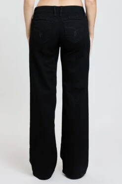 Women's Luxe Low Rise WannaBettaButt Wide Leg Jeans 41 Women's Luxe Low Rise WannaBettaButt Wide Leg Jeans -Wana Fashion Shop P183637 W37 4