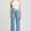Women's Luxe High Rise WannaBettaButt Straight Leg Jeans 2 Women's Luxe High Rise WannaBettaButt Straight Leg Jeans -Wana Fashion Shop P185837 37C 1