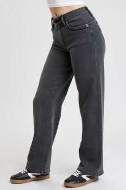 Women's Luxe High Rise WannaBettaButt Straight Leg Jeans -Wana Fashion Shop P185837 37W 4