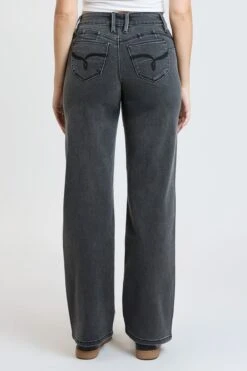 Women's Luxe High Rise WannaBettaButt Straight Leg Jeans -Wana Fashion Shop P185837 37W 6