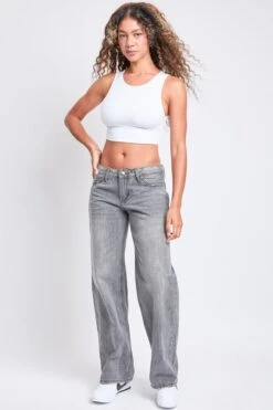 Women's Low Rise Wide Leg Rigid Jeans -Wana Fashion Shop P187076 02W 4 7b9bdf01 0d38 493a a06e 3aa44d81c74f