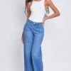 Women's Essential Low Rise Wide Leg Jeans -Wana Fashion Shop P196440 M08 1