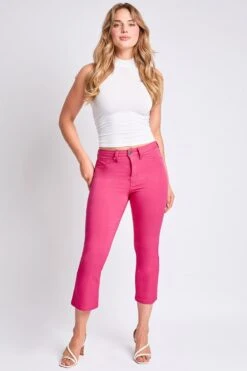 Women's Hyperstretch Cropped Kick Flare Leg Pants -Wana Fashion Shop P206731 FREPI 6 087a2ad9 2321 4ca3 8361 6cd606ff2437
