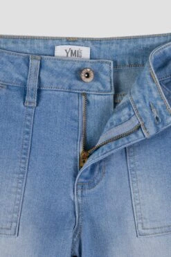 Girls Cargo Wide Leg Jeans -Wana Fashion Shop P267123 36A1 3