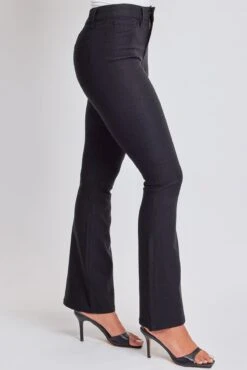 Women's Hyperstretch Flare Pants -Wana Fashion Shop P42931R BLACK 2 36afda64 08e3 4d1e a4db 36ae0f7b35ae