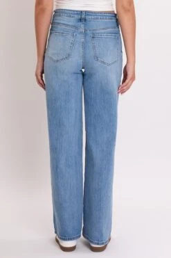 Women's Luxe Bella High Rise Wide Leg Jeans -Wana Fashion Shop P44199 08C1 3 1