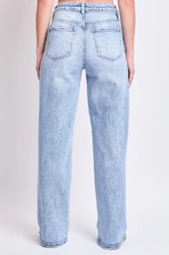 Women's Luxe Bella High Rise Wide Leg Jeans -Wana Fashion Shop P44199 08L1 3