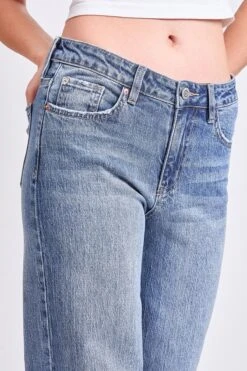 Women's Luxe Bella High Rise Wide Leg Jeans -Wana Fashion Shop P44199 08N 5