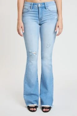 Women's Luxe High Rise WannaBettaButt Flare Jeans 25 Women's Luxe High Rise WannaBettaButt Flare Jeans -Wana Fashion Shop P46251 L1766 1
