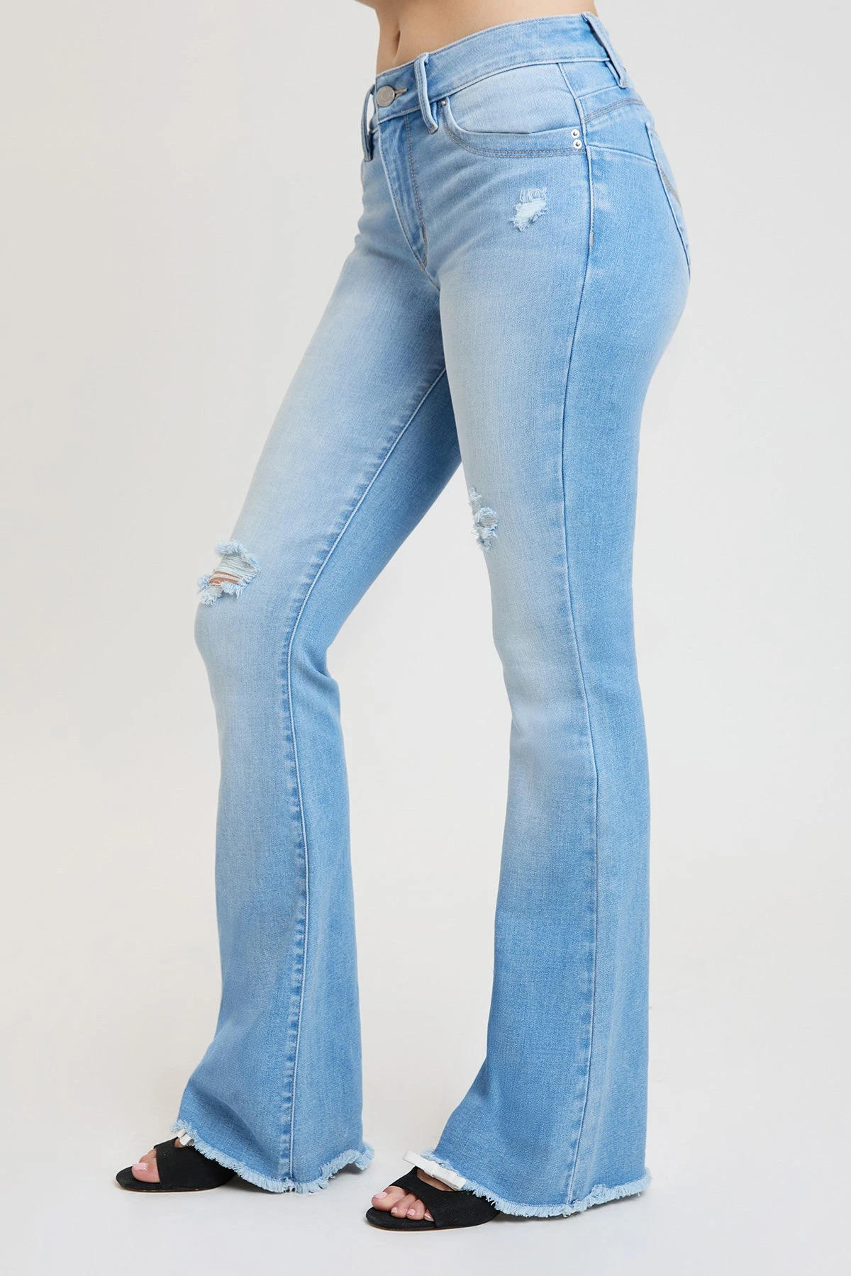 Women's Luxe High Rise WannaBettaButt Flare Jeans 7 Women's Luxe High Rise WannaBettaButt Flare Jeans - Image 5