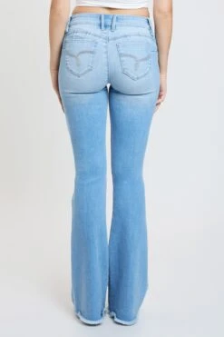 Women's Luxe High Rise WannaBettaButt Flare Jeans 27 Women's Luxe High Rise WannaBettaButt Flare Jeans -Wana Fashion Shop P46251 L1766 4